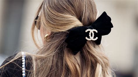 coco chanel hair bows